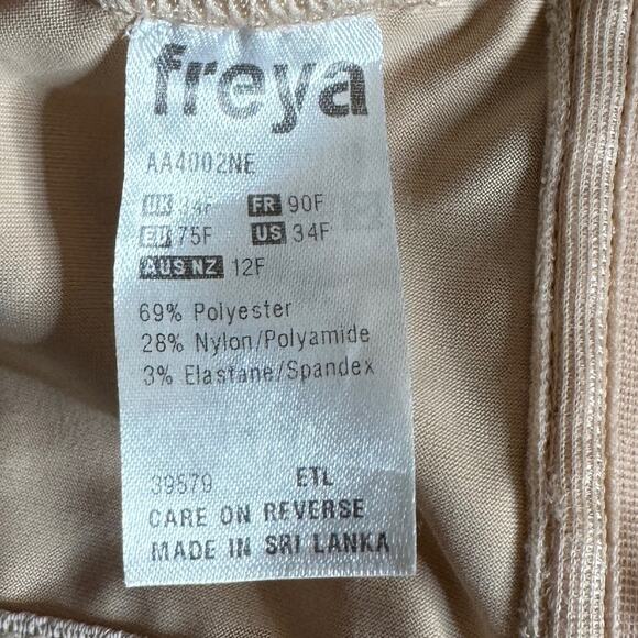 Freya Core Underwire Sports Bra High Impact Ultimate Support Women’s Size‎ 34F - Picture 4 of 6